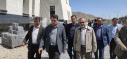 بازدید سرزده استاندار مرکزی و رئیس دانشگاه از پروژه در حال ساخت زنان وزایمان و دیالیز