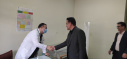 بازدید مدیر، مدیر دفتر پرستاری و رئیس اداره امور عمومی مرکز از موکب سلامت شهدای دانشگاه علوم پزشکی اراک