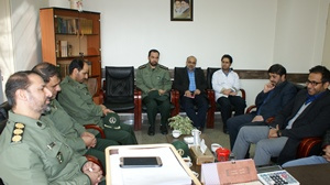 تبریک روز پرستار با حضور معاونین محترم سپاه روح ا..