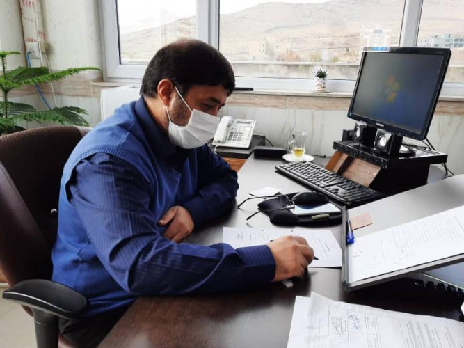 پیام تبریک مدیر مرکز آموزشی درمانی امیرالمومنین(ع) بمناسبت فرارسیدن سال جدید